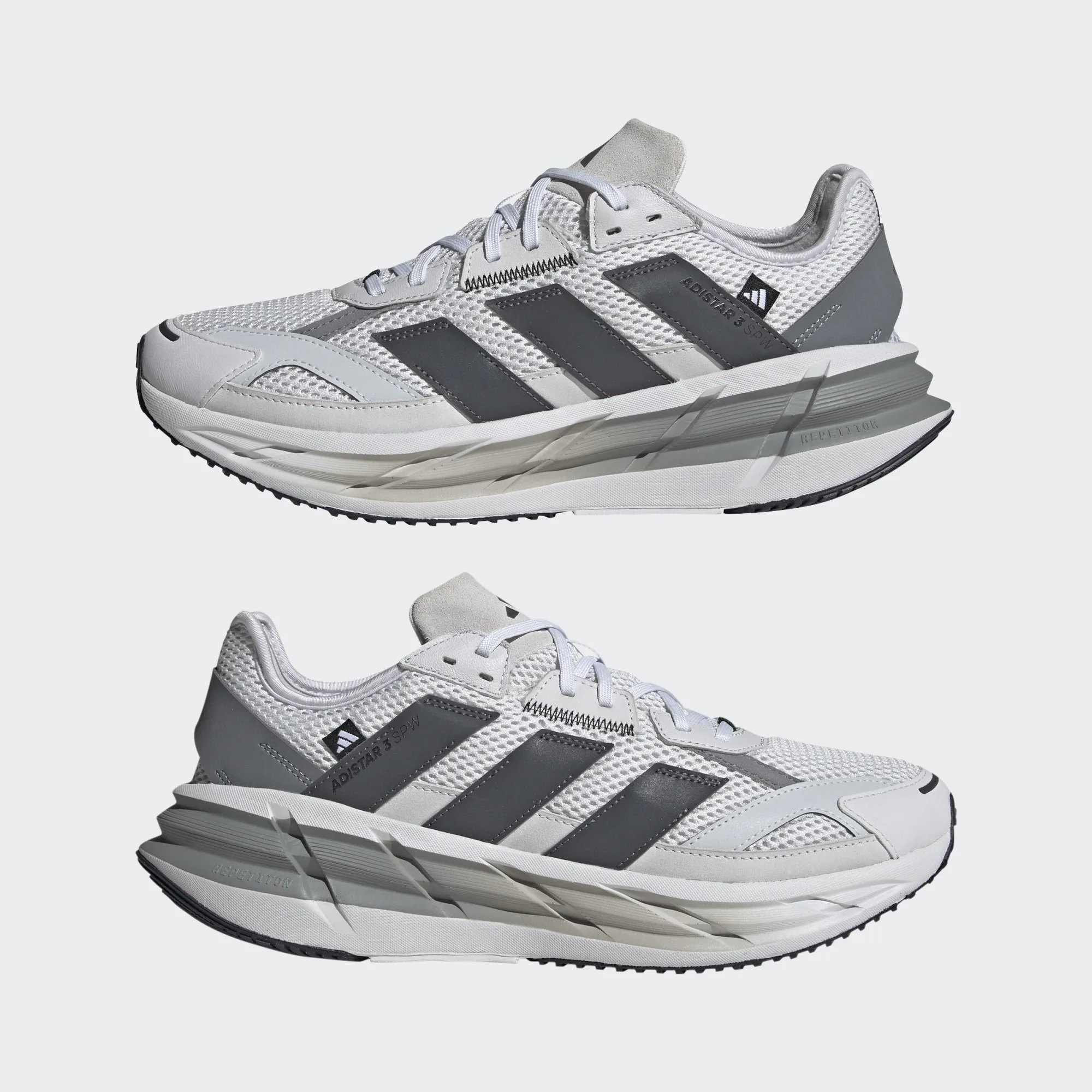 Adidas Men's Adistar 3 Sportswear Dash Grey Grey Five Grey Three JP7399 - Image 7