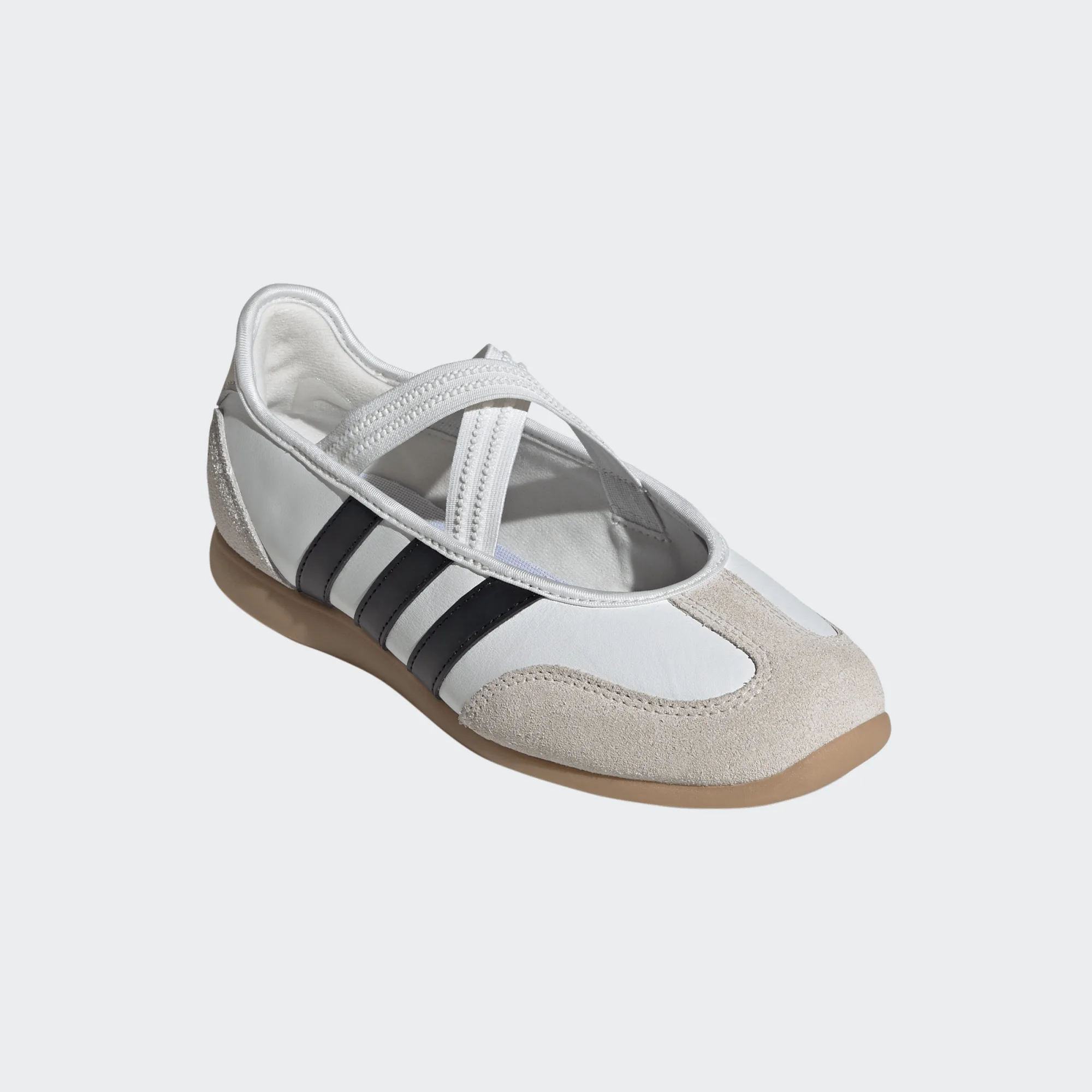 Adidas Women's Barreda Mary Jane Core White Core Black Gum 3 JQ2127 - Image 4