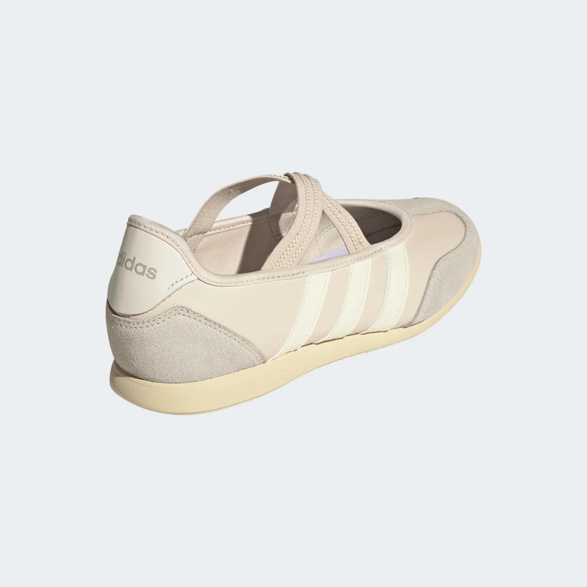 Adidas Women's Barreda Mary Jane Wonder White Off White Warm Vanilla HQ7399 - Image 5