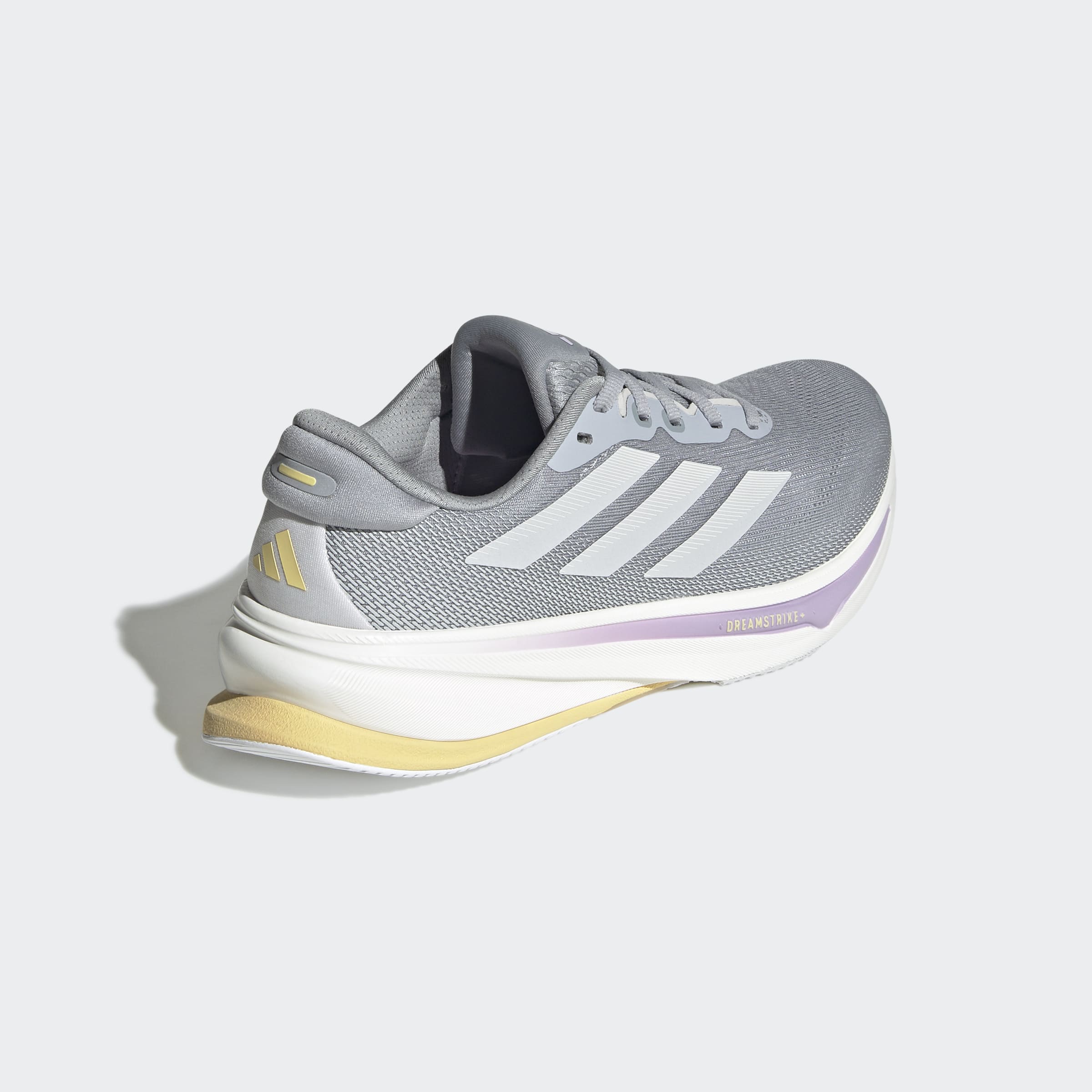 Adidas Women's Supernova Rise 2 Halo Silver Dash Grey Powder Plum JQ7689 - Image 6