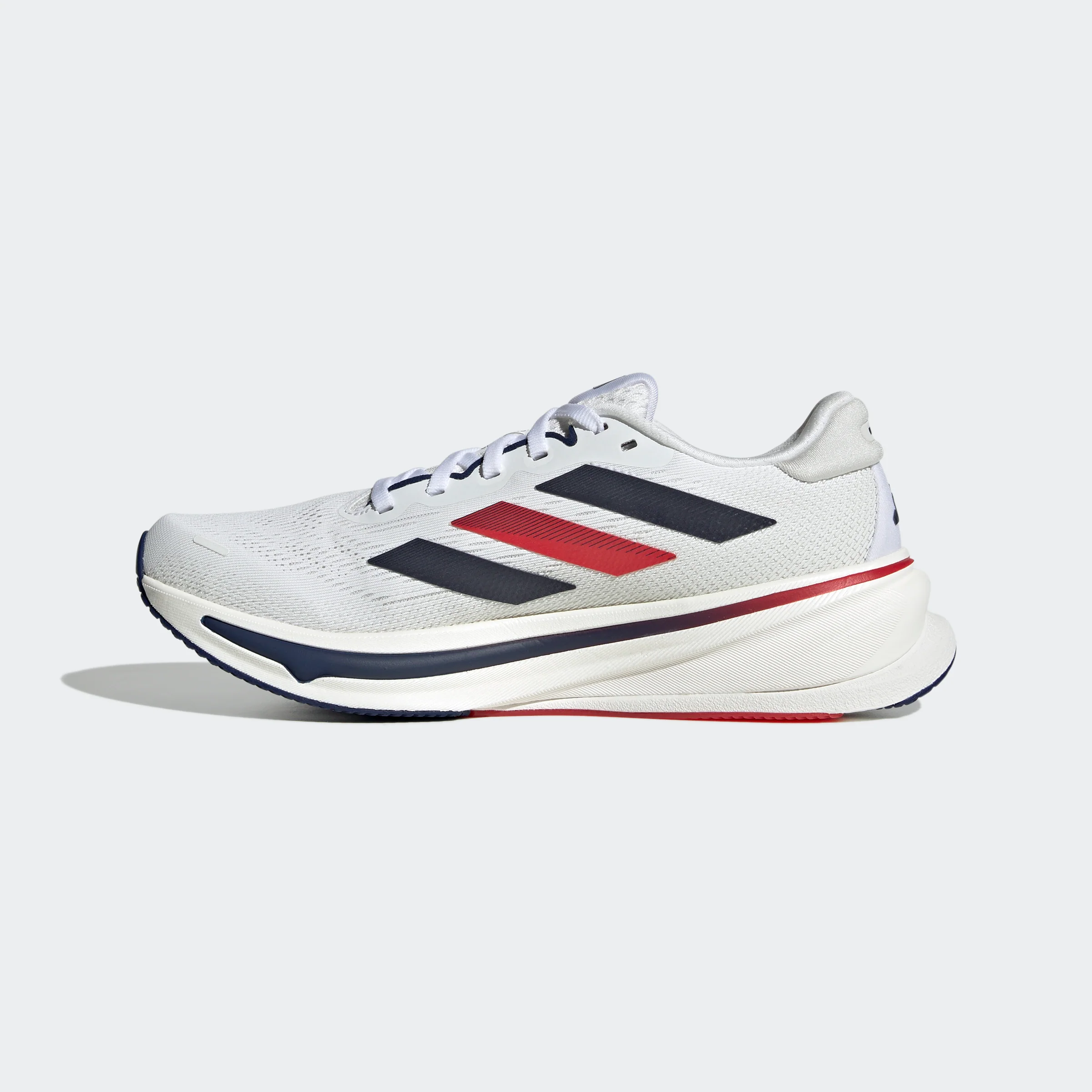 Adidas Women's Supernova Rise 2 White Dark Blue Pure Ruby JQ0524 - Image 3