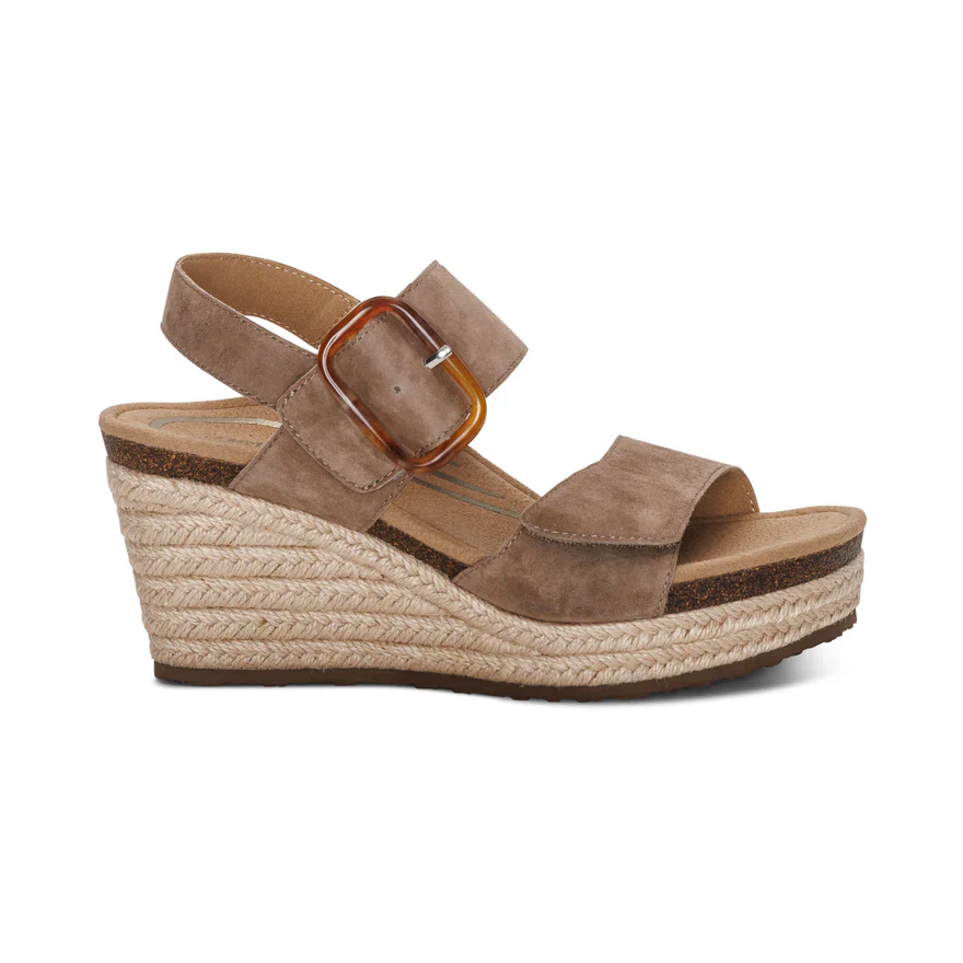 Aetrex Women's Ashley Taupe - Image 2