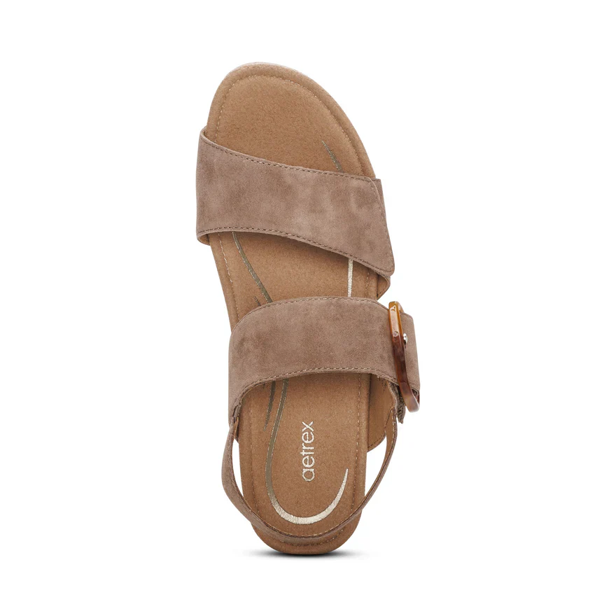 Aetrex Women's Ashley Taupe - Image 4