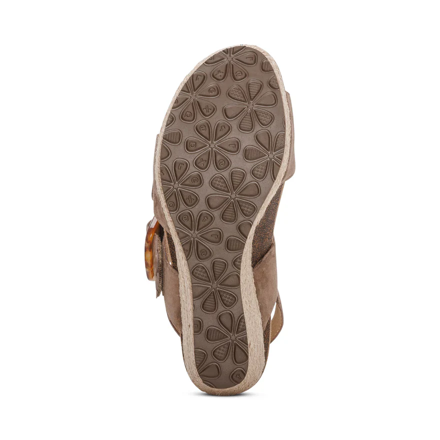 Aetrex Women's Ashley Taupe - Image 6