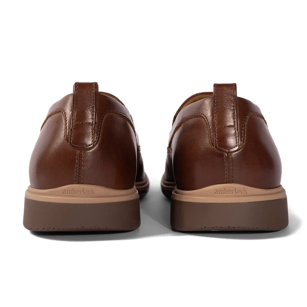 Amberjack Men's The Slip On Chestnut - Image 3