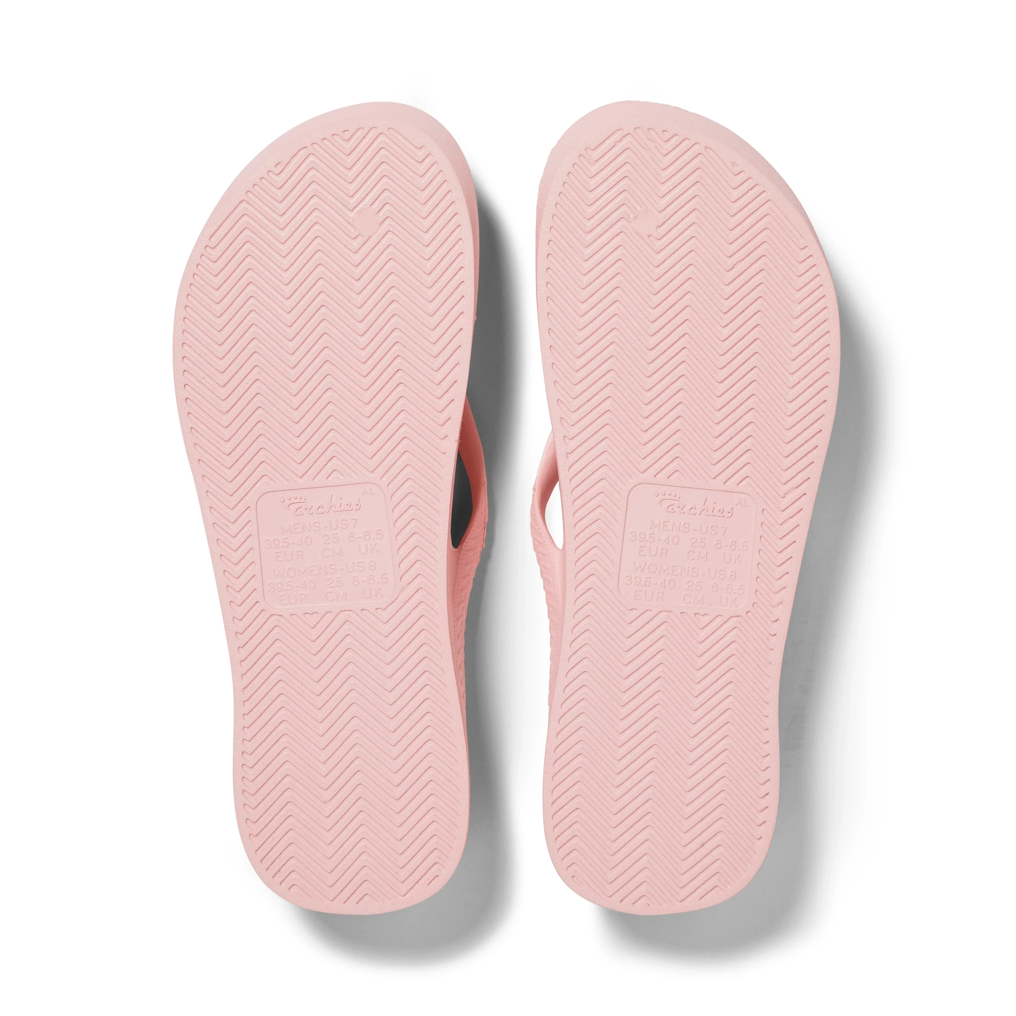 Archies Arch Support Flip Flops Pink - Image 8