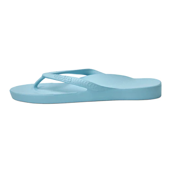 Archie's  Support Flip Flops Sky Blue - Image 5