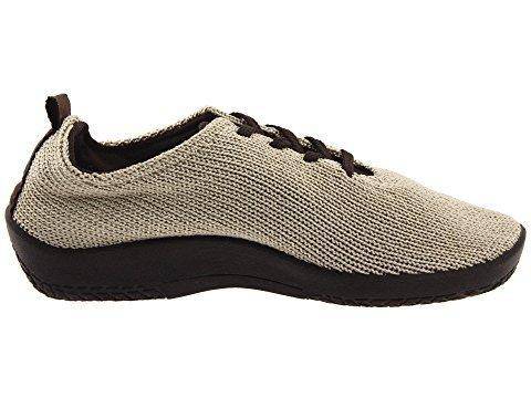 Arcopedico Women's LS Beige Vegan Knit Lace-Up - Image 4