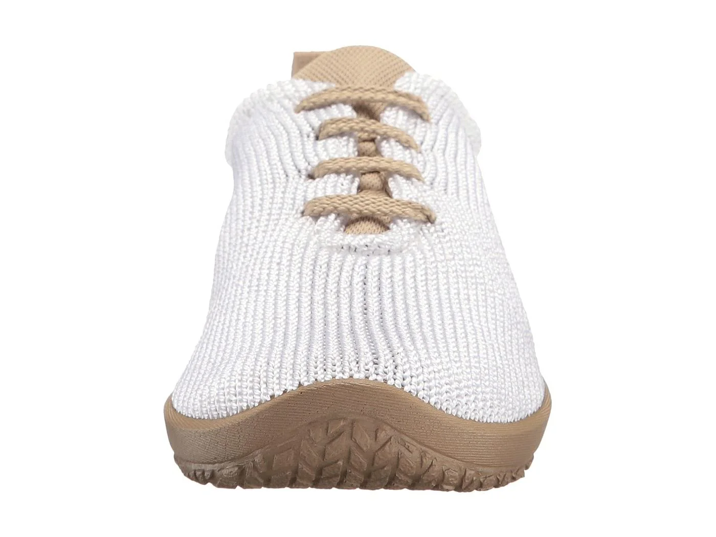 Arcopedico Women's LS White Vegan Knit Lace-Up - Image 4