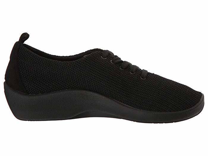 Arcopedico Women's Net 3 Black Knit Lace-Up - Image 2