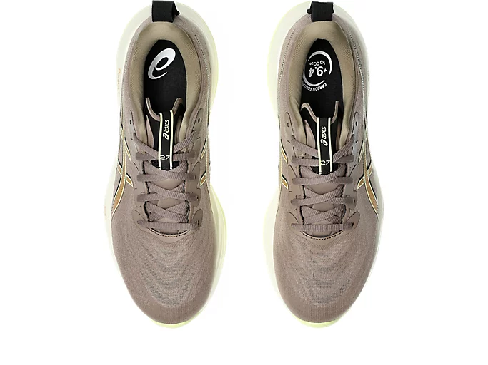 Asics Men's Gel Cumulus 27 Taupe Grey Black - Image 6