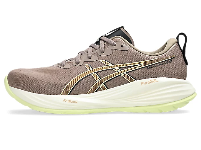 Asics Men's Gel Cumulus 27 Taupe Grey Black - Image 8
