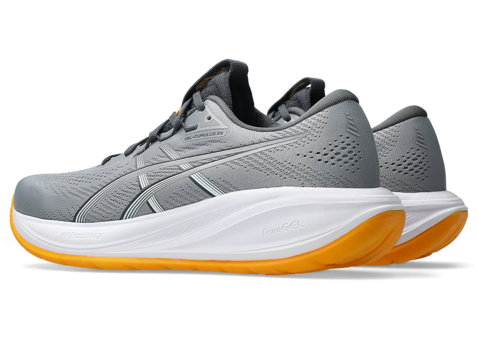 Asics Men's Gel Cumulus 28 Gravel Arctic Blue - Image 3