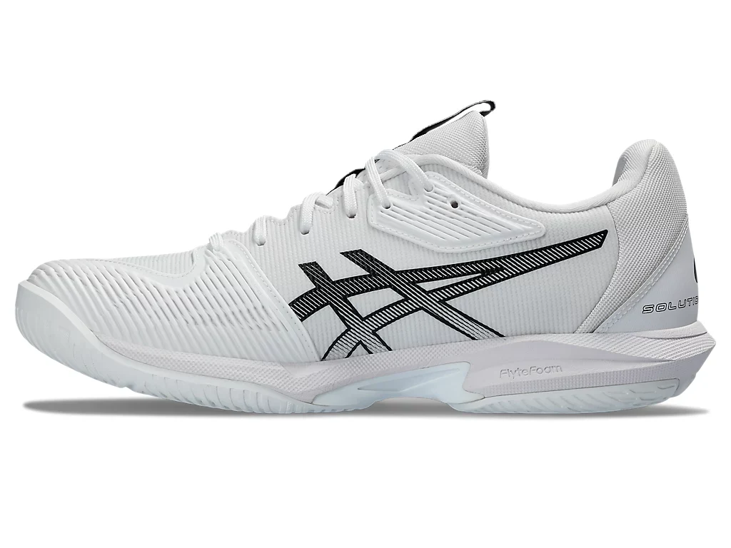 Asics Men's Solution Speed FF 3 White Black - Image 4