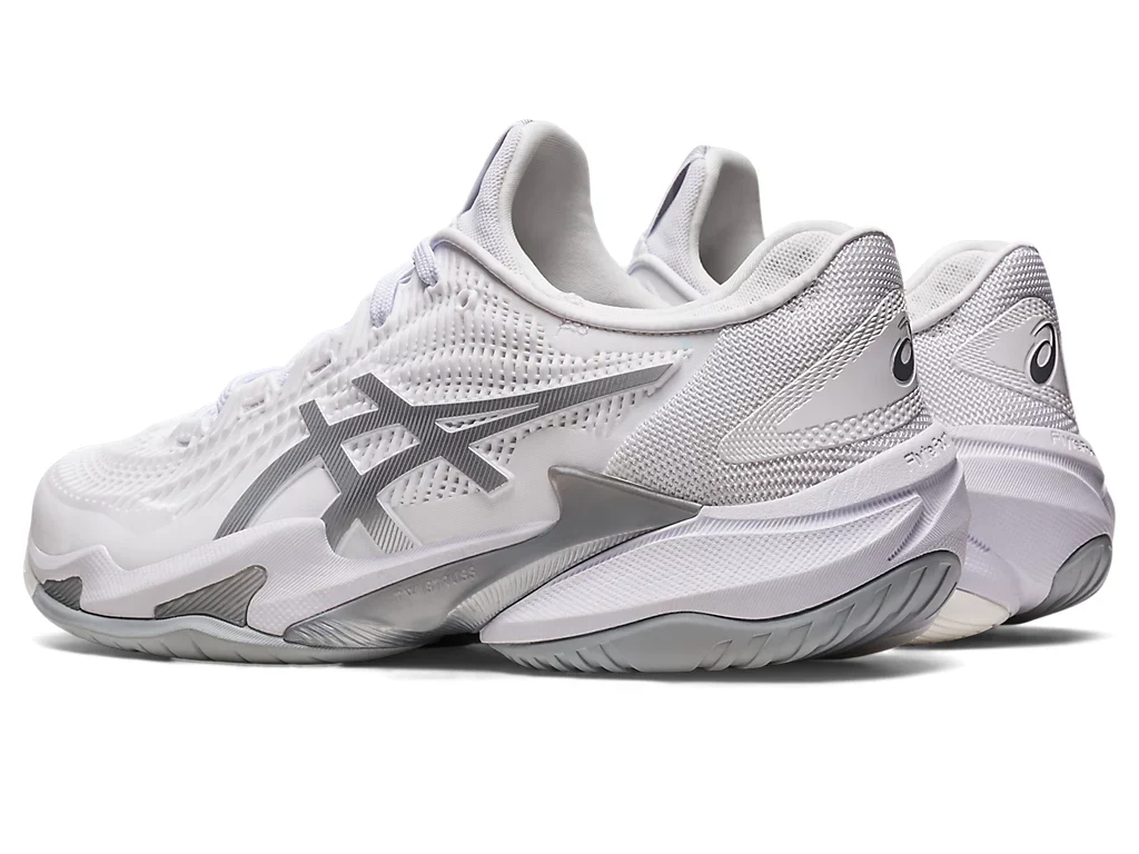 Asics Women’s Court FF3 White Pure Silver - Image 4
