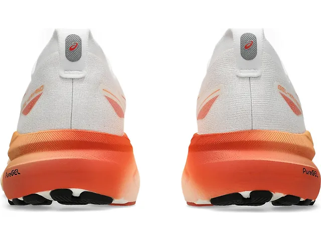 Asics Women's Gel Kayano 31 White Faded Orange - Image 6
