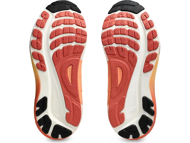 Asics Women's Gel Kayano 31 White Faded Orange - Image 7