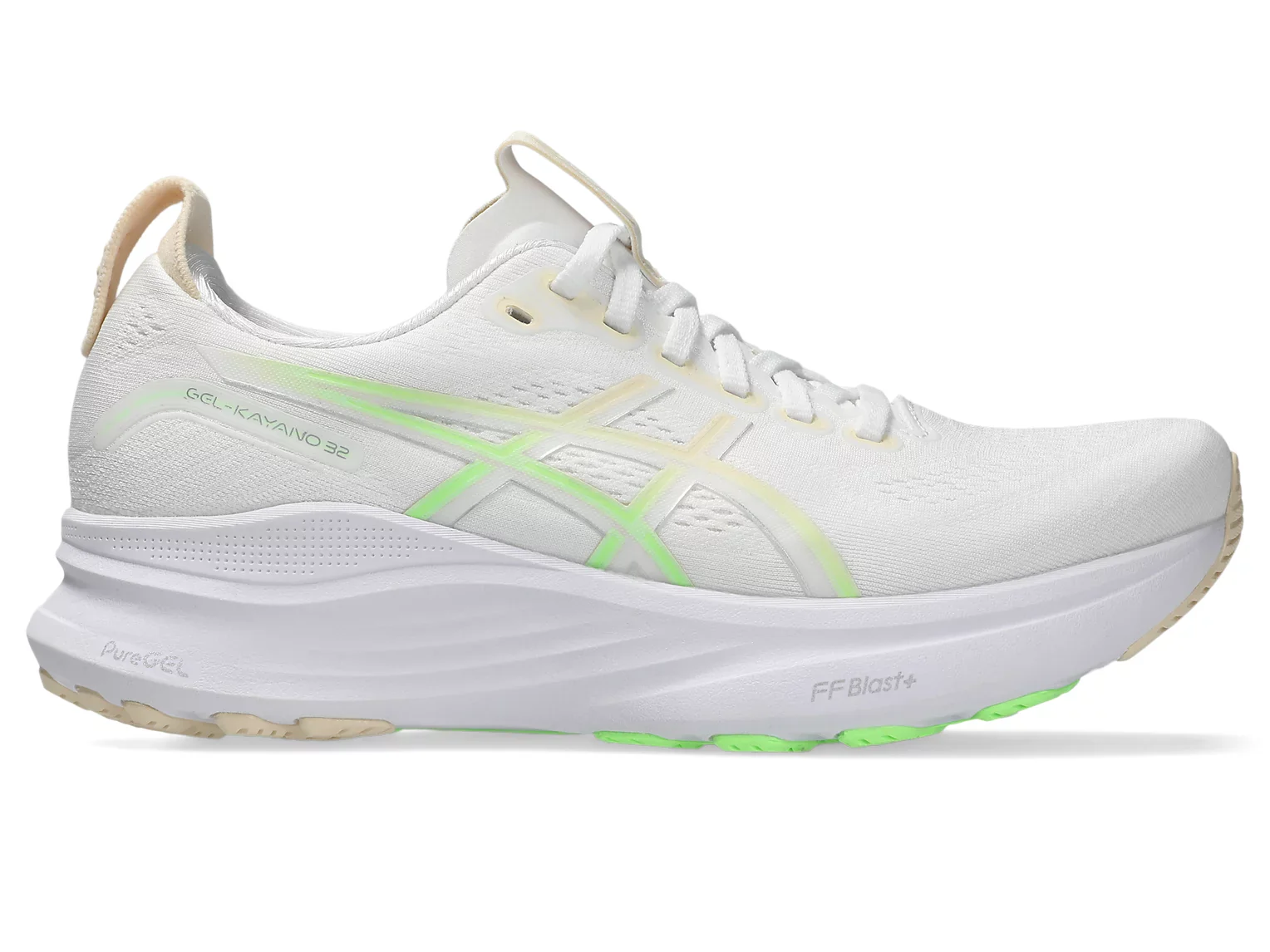 Asics Women's Gel Kayano 32 White Seashell - Image 2