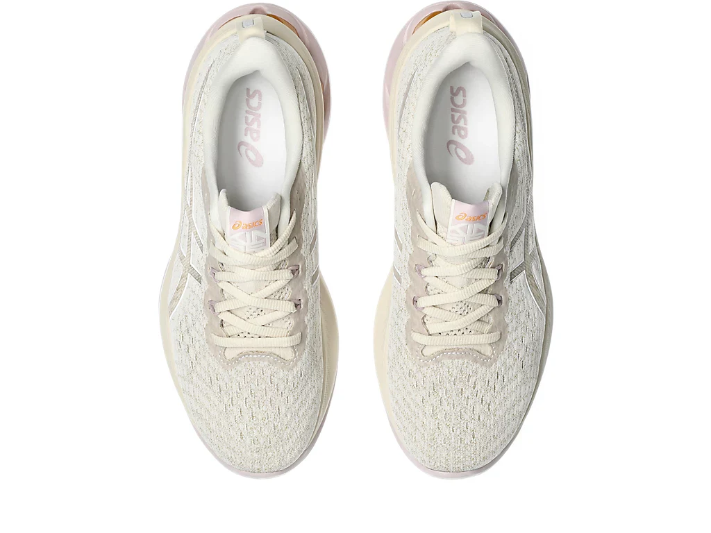 Asics Women's Gel Kinsei Max Oatmeal White - Image 5