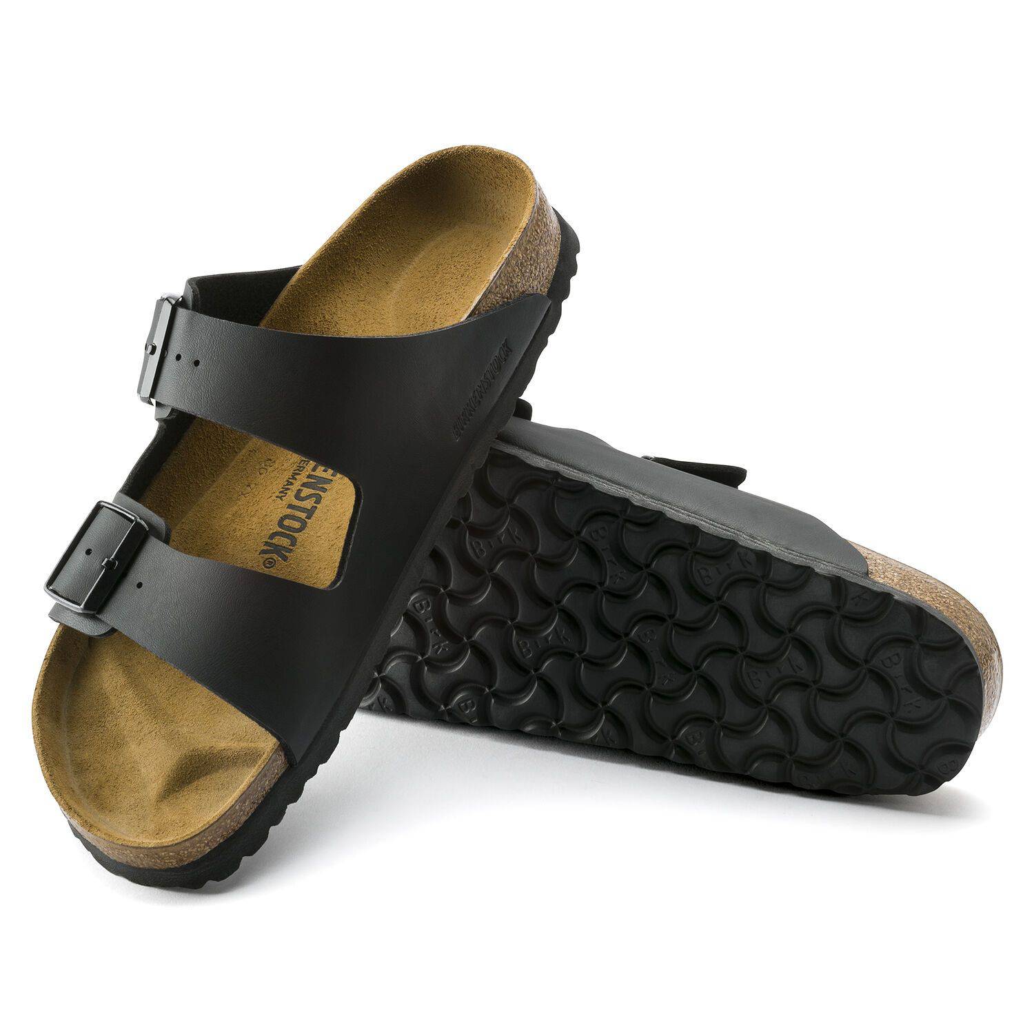 Birkenstock Arizona Birko-Flor Black Hard Footbed 0051791