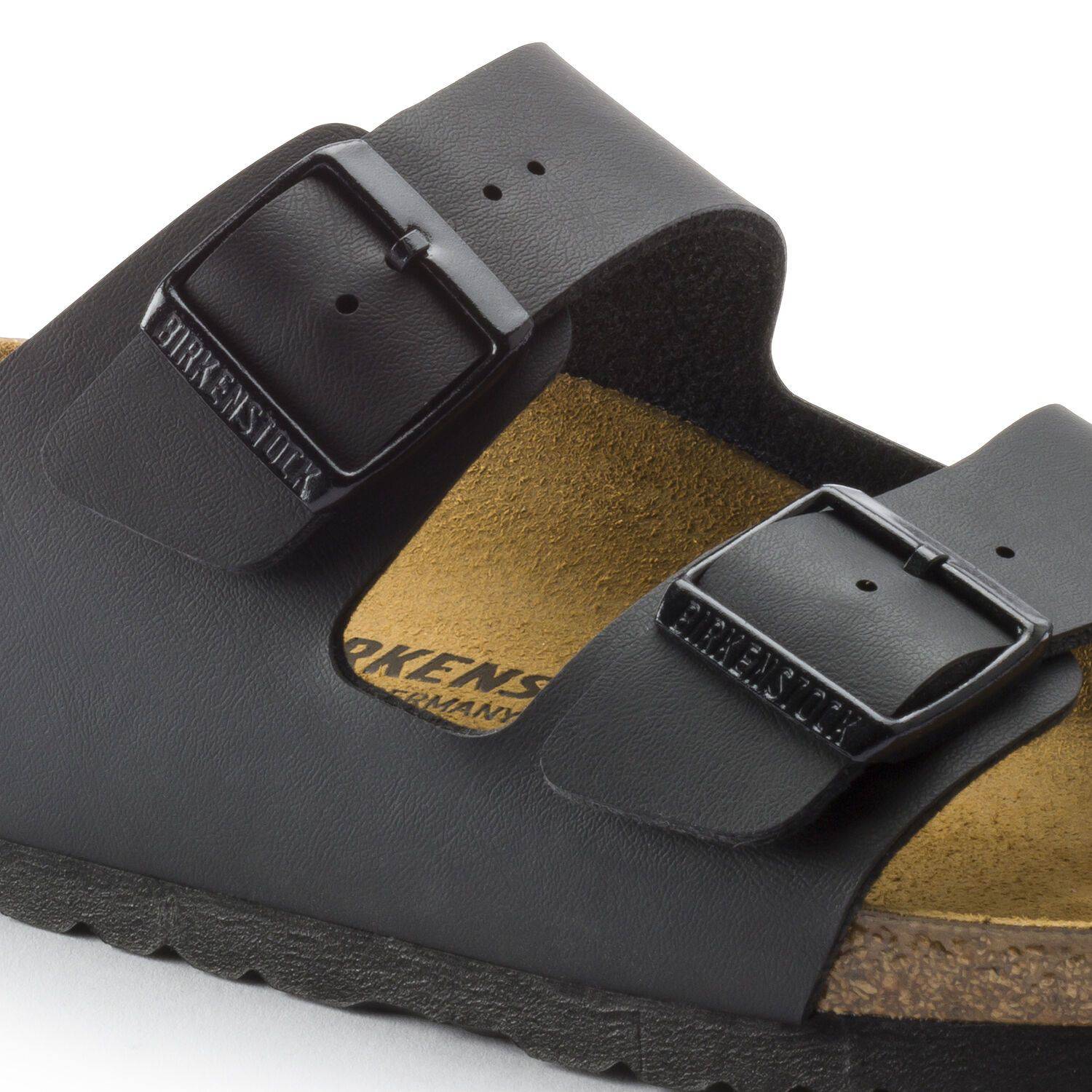 Birkenstock Arizona Birko-Flor Black Hard Footbed 0051791 - Image 5