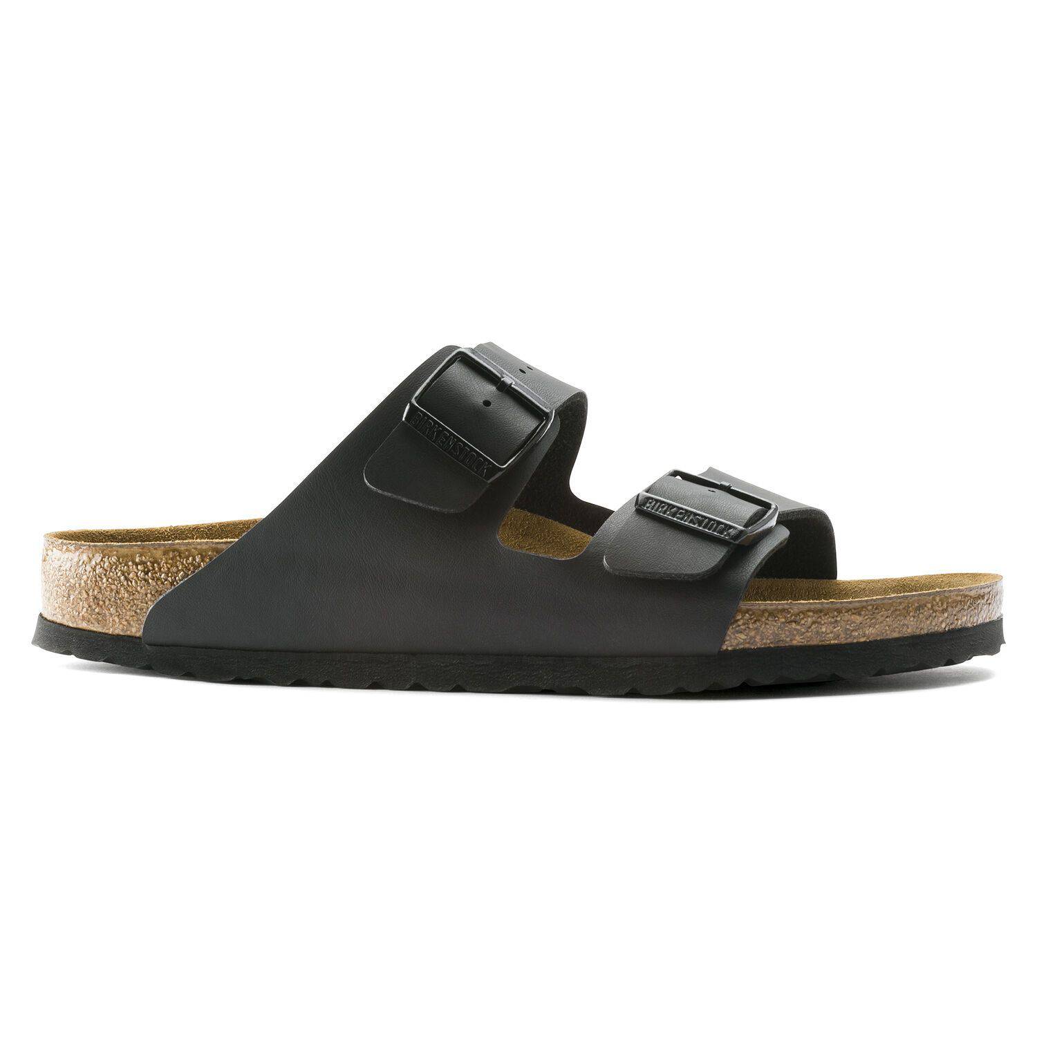 Birkenstock Arizona Birko-Flor Black Hard Footbed 0051791 - Image 6