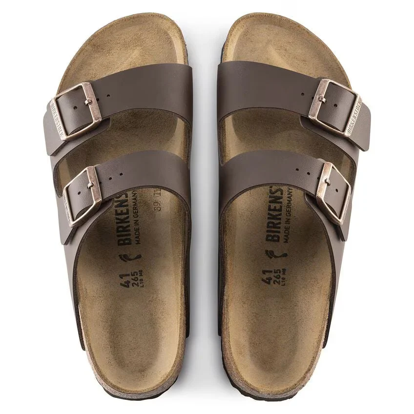 Birkenstock Arizona Dark Brown Birko-Flor Sandal Hard Footbed 0051701/0051703 - Image 3