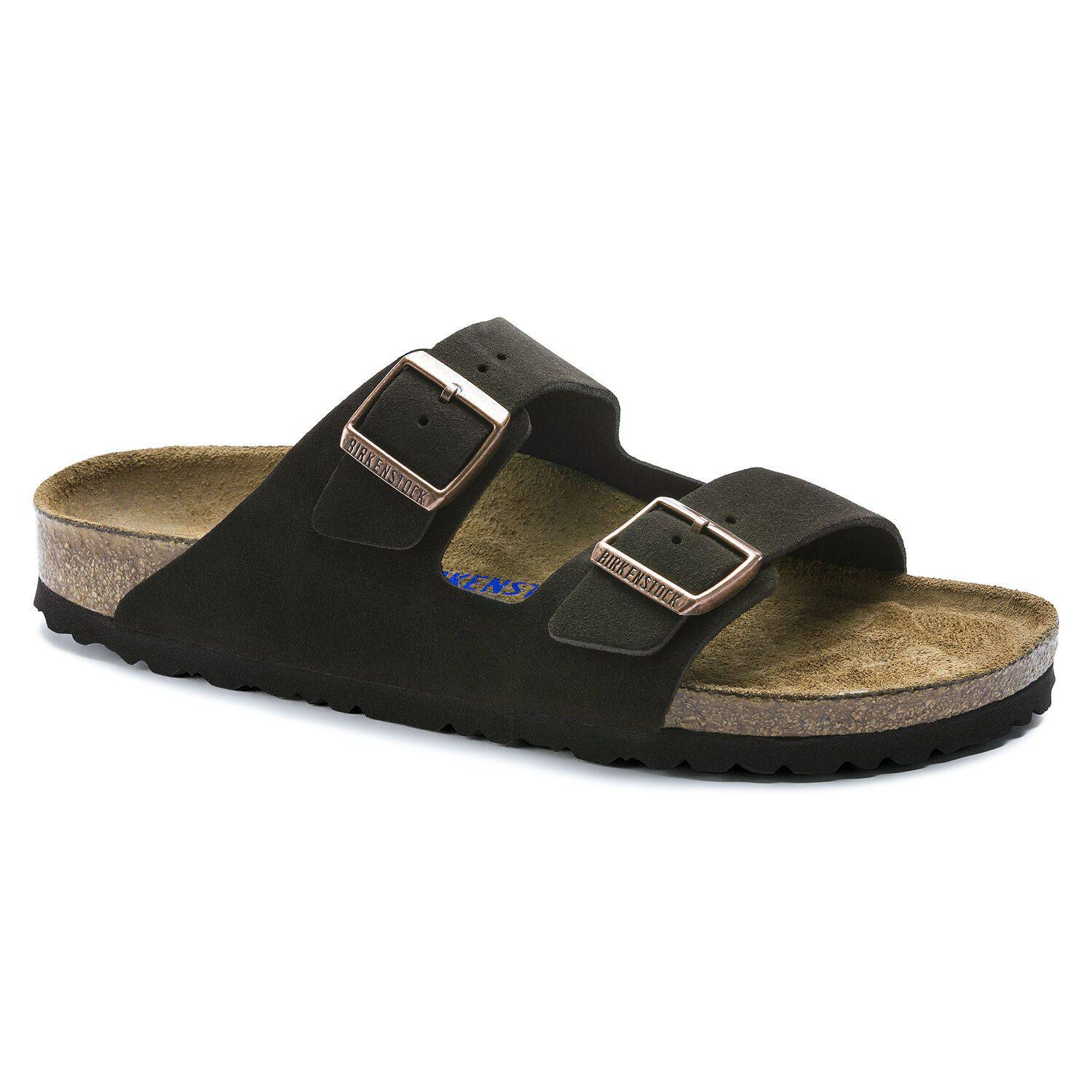 Birkenstock Arizona Mocha Suede Soft Footbed 0951311 - Image 3