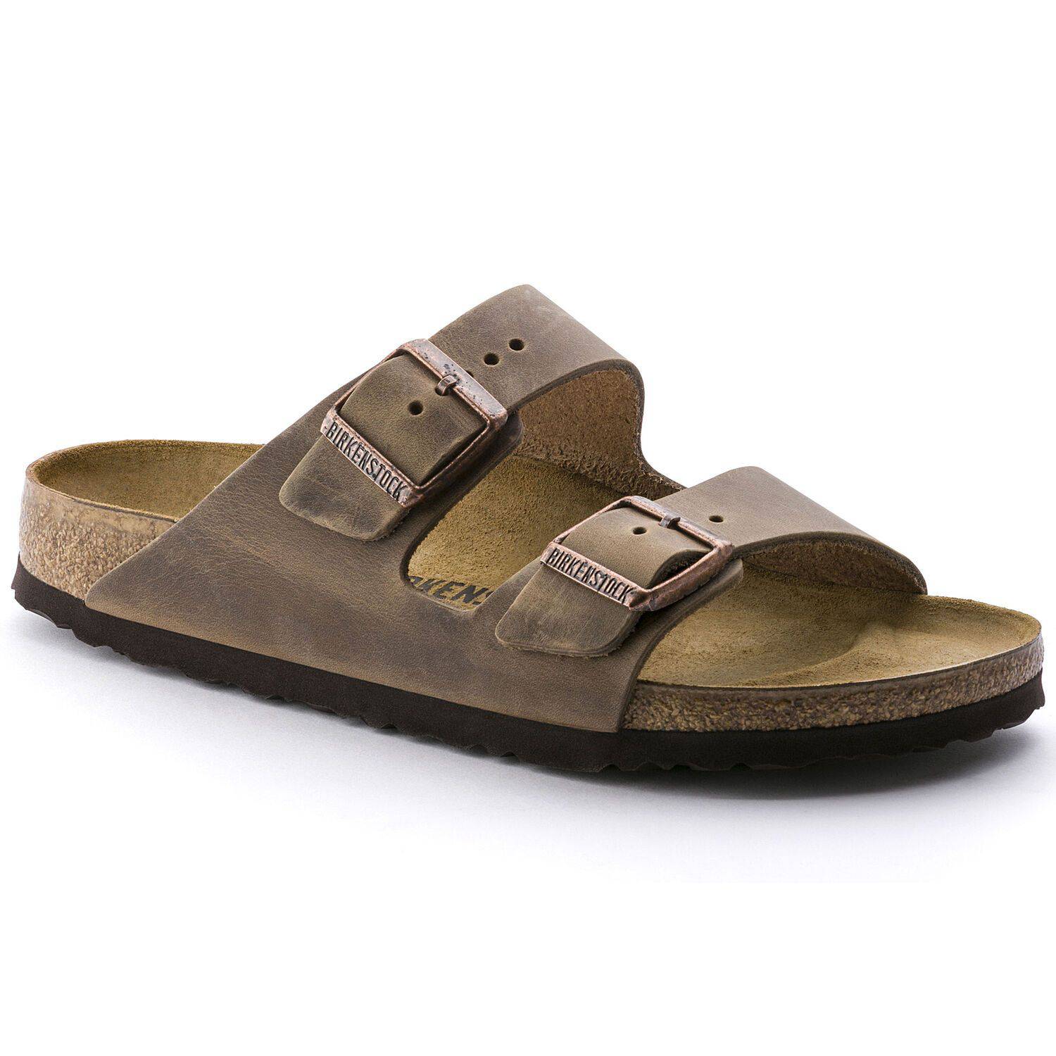 Birkenstock Arizona Tobacco Leather Soft Footbed 0552811 - Image 4