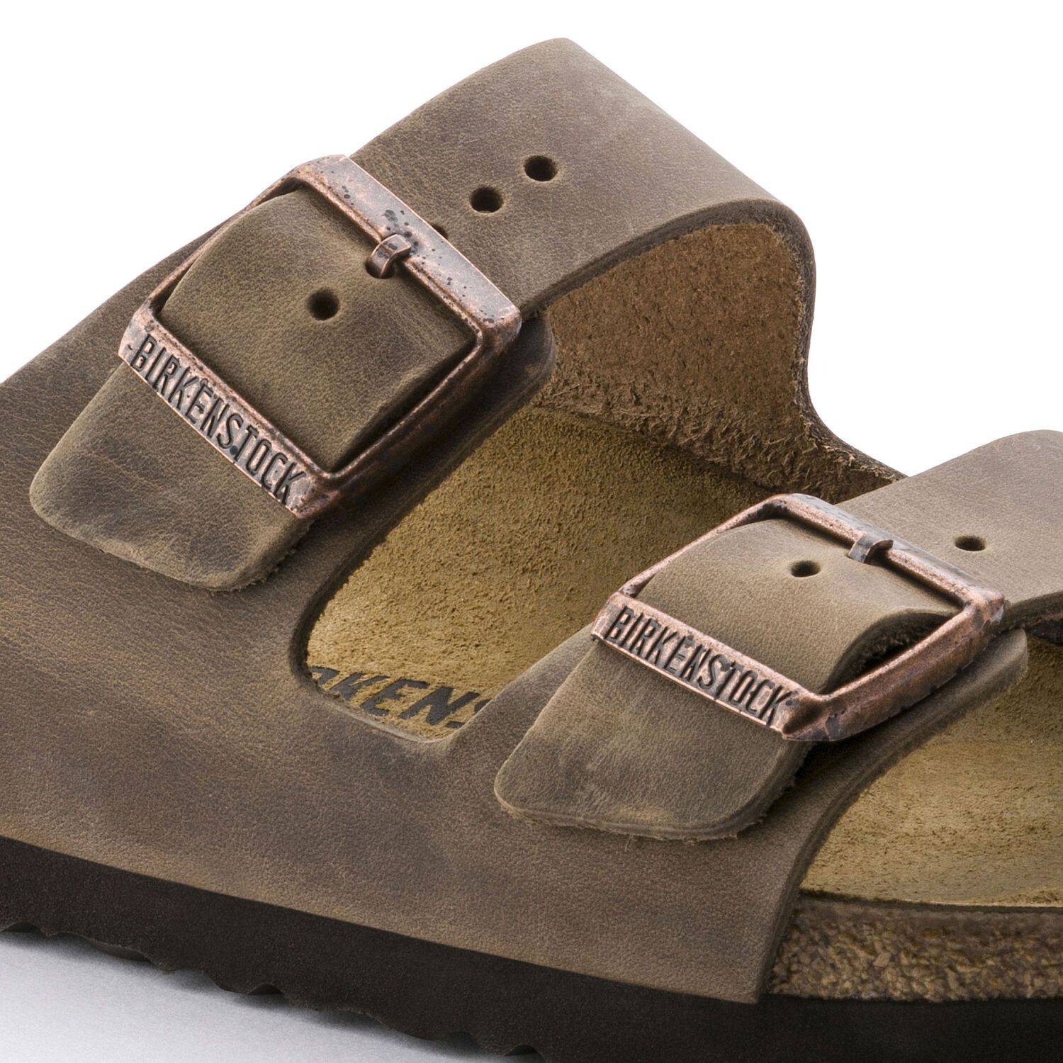 Birkenstock Arizona Tobacco Leather Soft Footbed 0552811 - Image 6