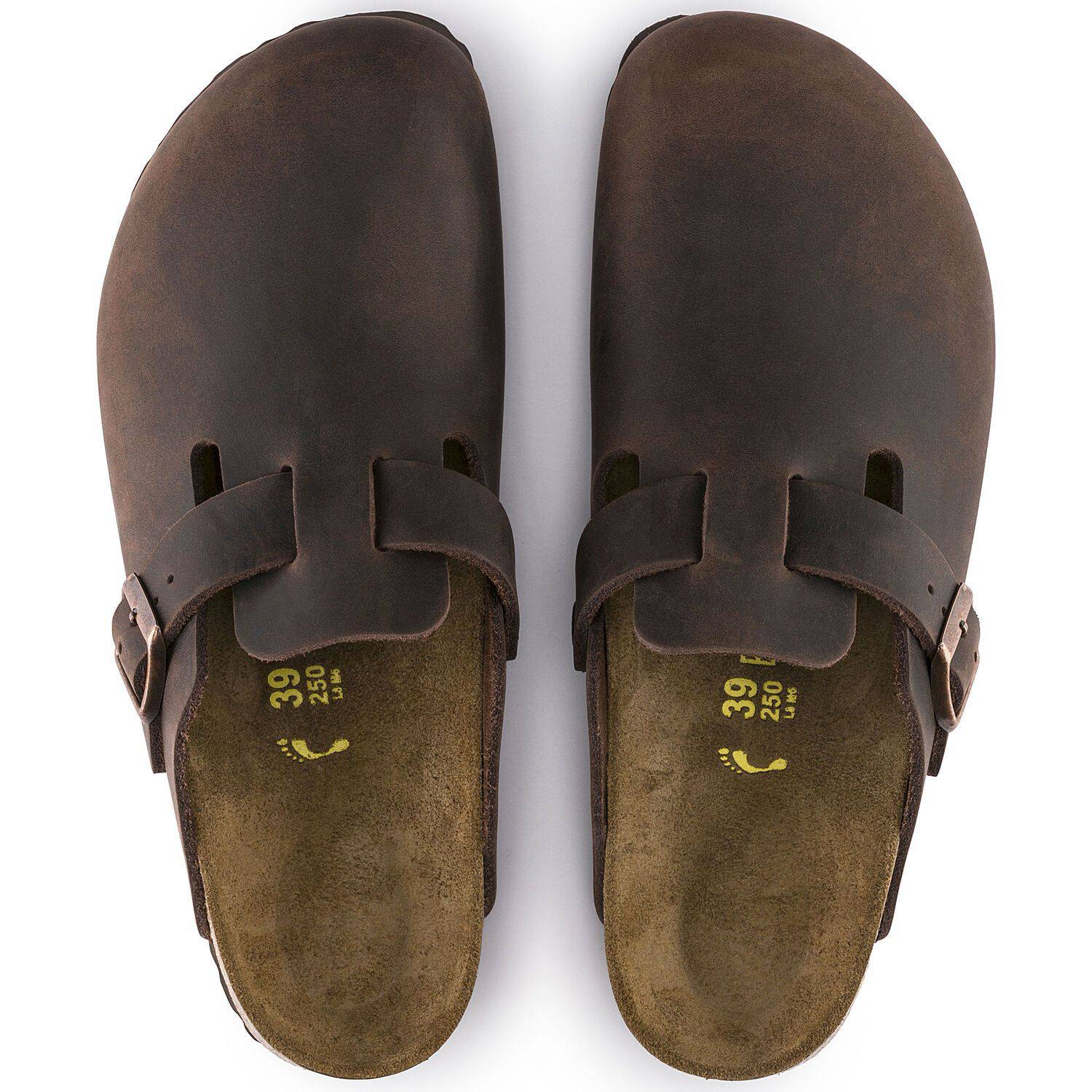 Birkenstock Boston Habana Oiled Leather Soft Footbed 0159711/0159713 - Image 4