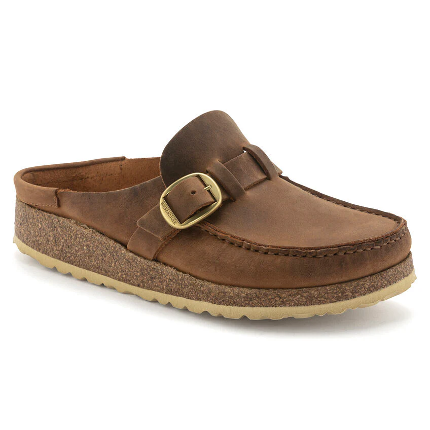 Birkenstock Buckley Oiled Leather Cognac - Image 2