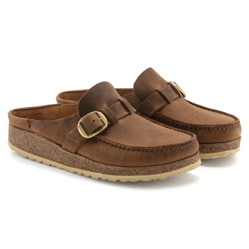 Birkenstock Buckley Oiled Leather Cognac - Image 3