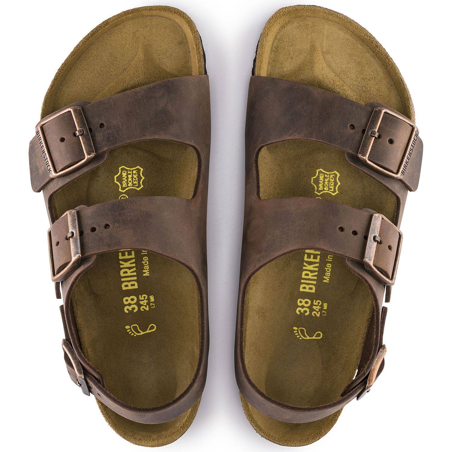 Birkenstock Milano Habana Original Footbed 0034871 - Image 3