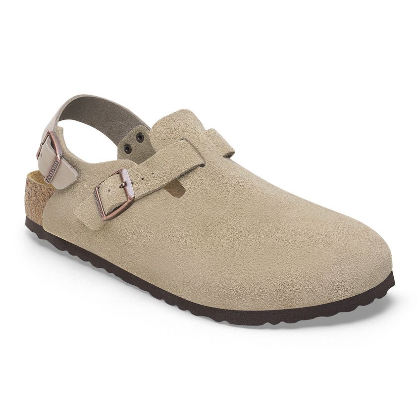 Birkenstock Tokio II Suede Taupe - Image 2