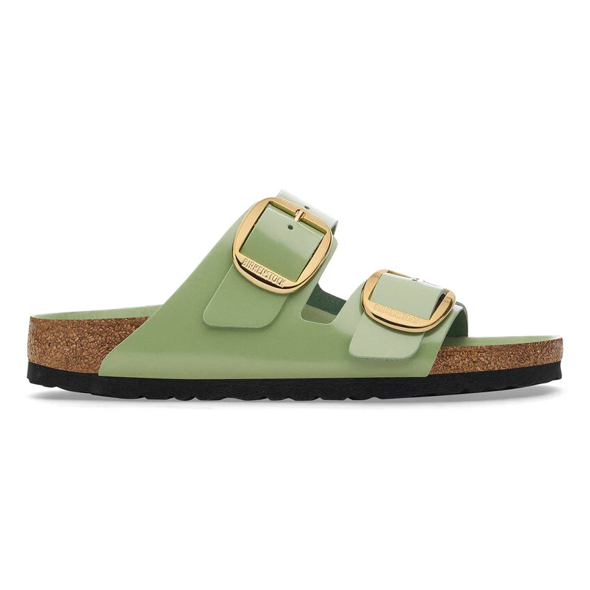 Birkenstock Women’s Arizona Big Buckle High-Shine Green Tea - Image 5