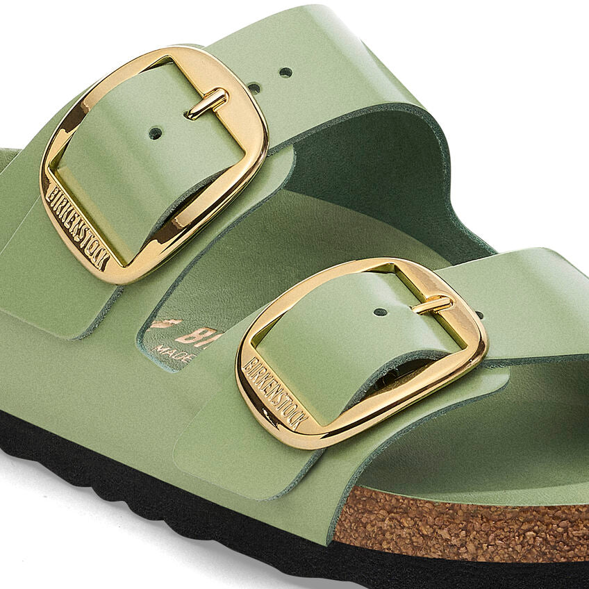 Birkenstock Women’s Arizona Big Buckle High-Shine Green Tea - Image 6