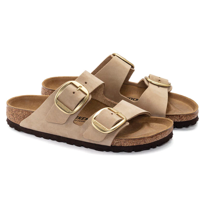 Birkenstock Women’s Arizona Big Buckle Sandcastle 1023957 - Image 4