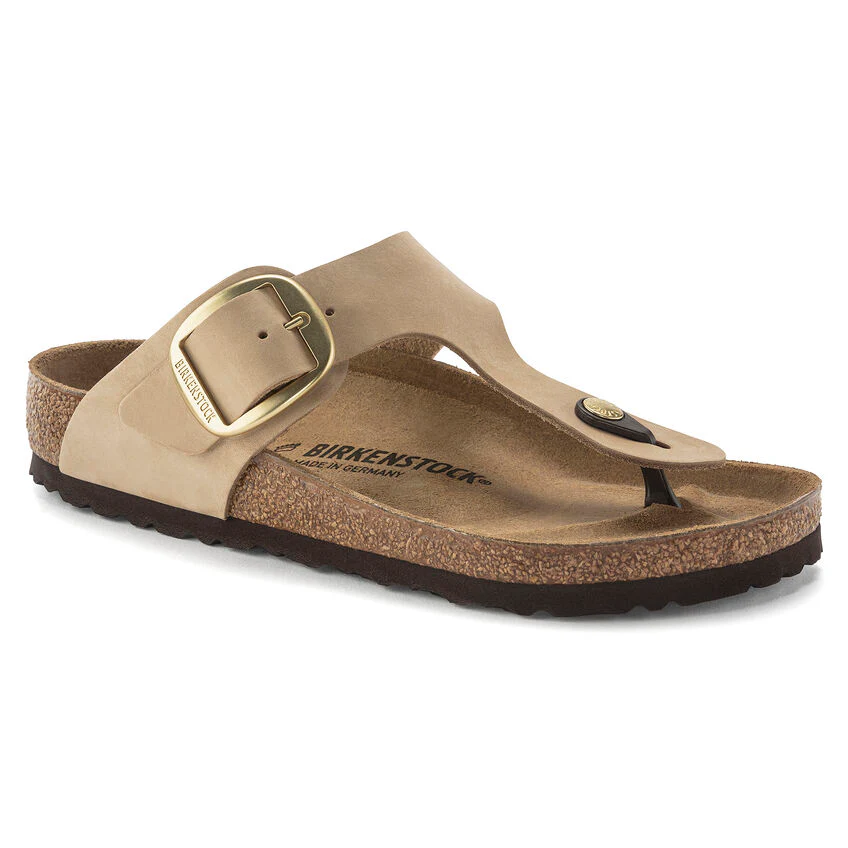 Birkenstock Women’s Gizeh Big Buckle Sandcastle - Image 2