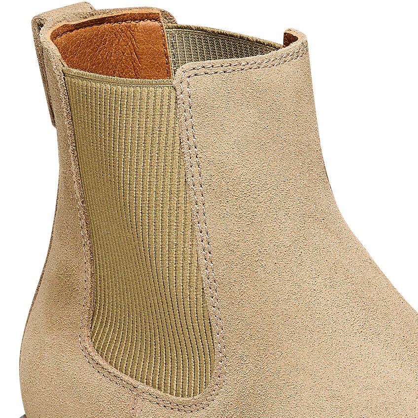 Birkenstock Women’s Highwood Slip On Taupe Suede Leather - Image 5