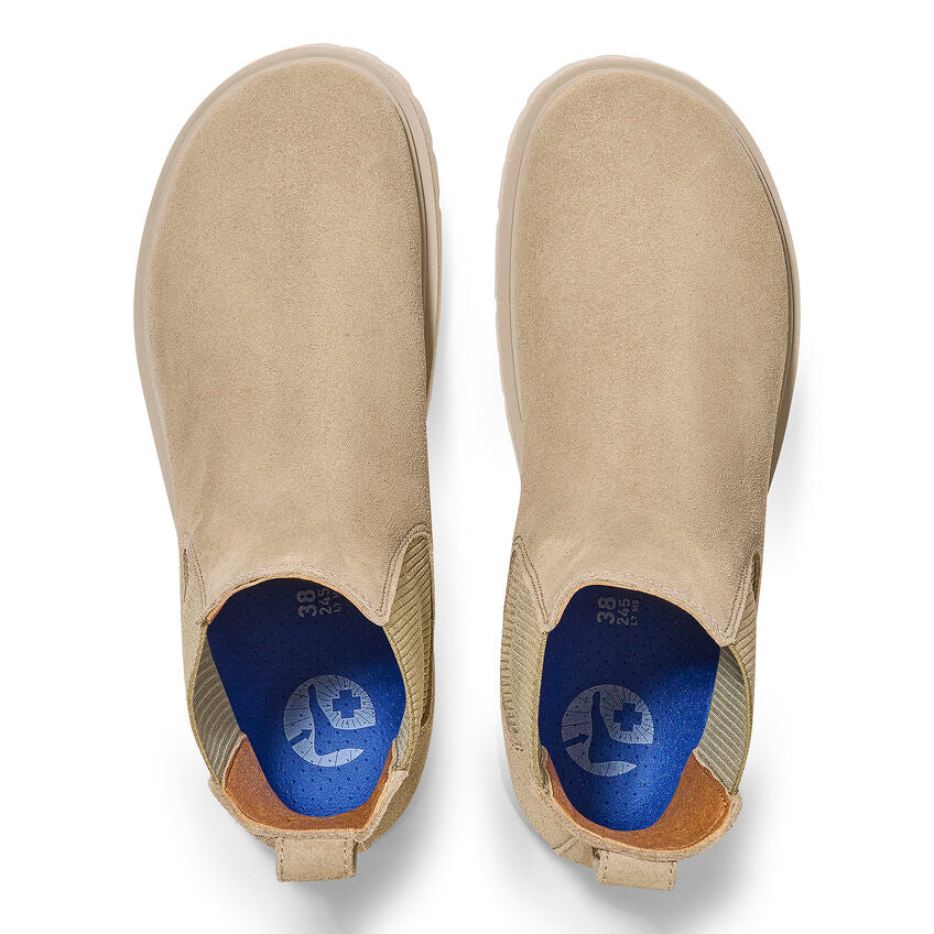 Birkenstock Women’s Highwood Slip On Taupe Suede Leather - Image 6