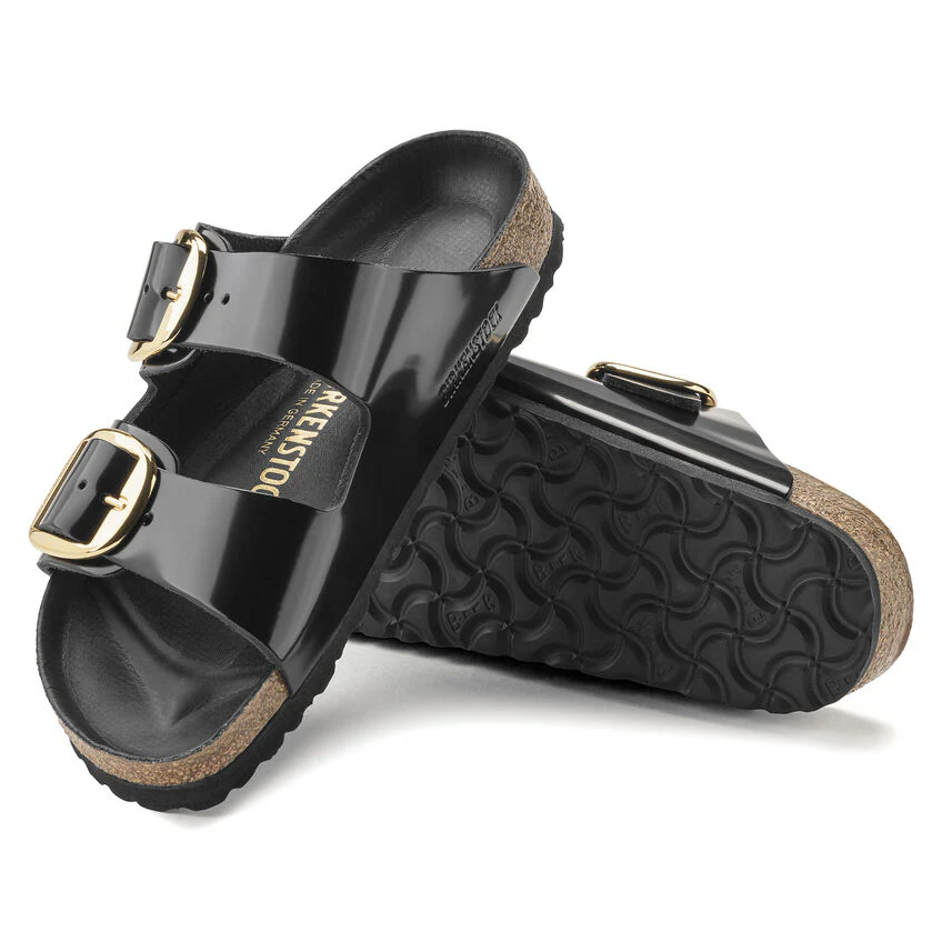 Birkenstock Women's Arizona Big Buckle High Shine Black