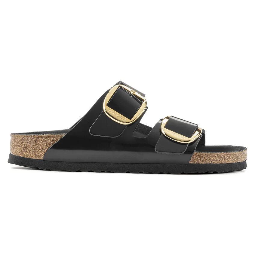 Birkenstock Women's Arizona Big Buckle High Shine Black - Image 2