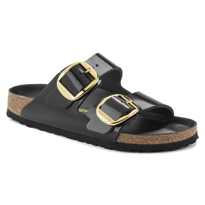 Birkenstock Women's Arizona Big Buckle High Shine Black - Image 5