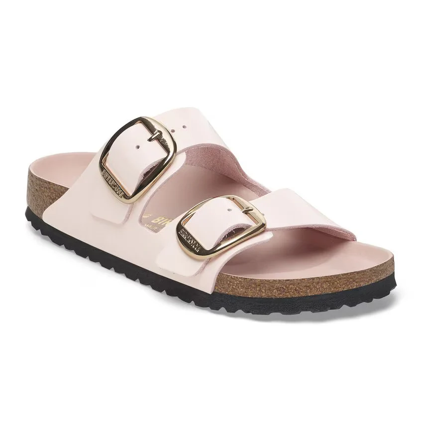 Birkenstock Women's Arizona Big Buckle High Shine Light Rose - Image 2