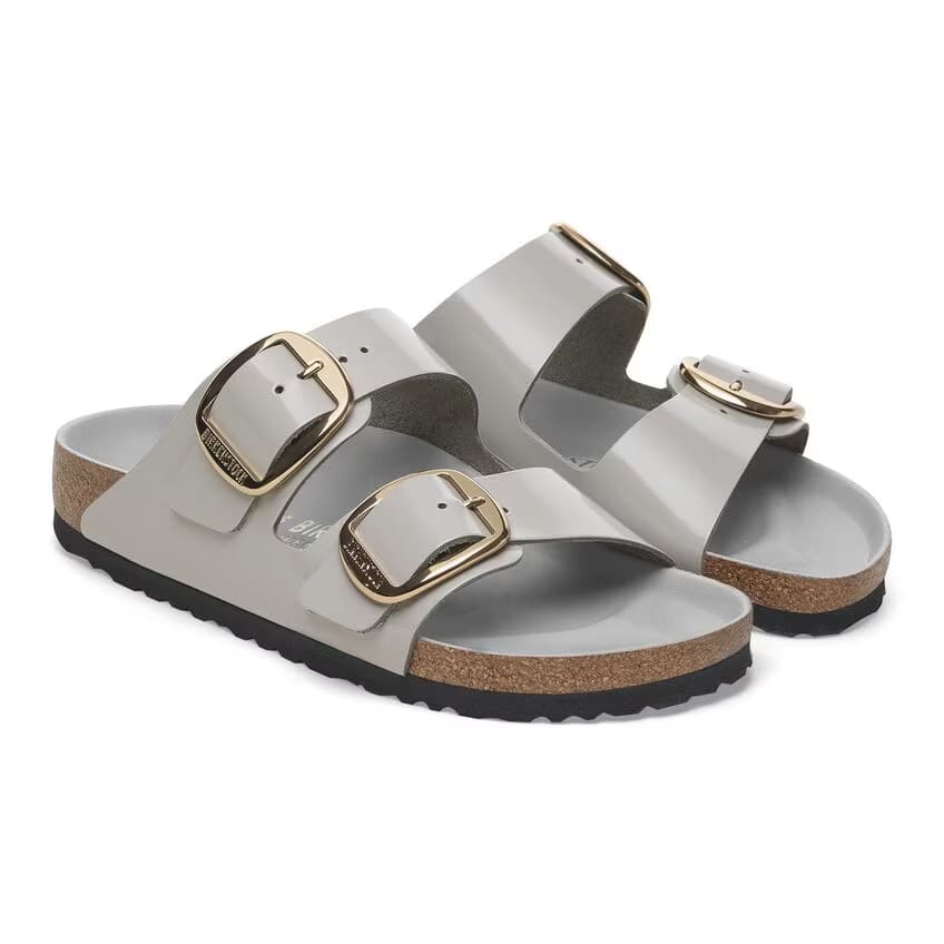 Birkenstock Women's Arizona Big Buckle High Shine Stone Coin - Image 4