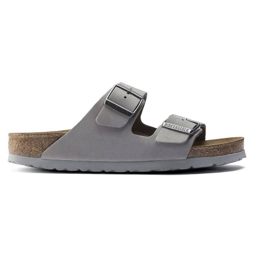 Birkenstock Women's Arizona Dove Grey Suede Soft Footbed 1020877 - Image 5
