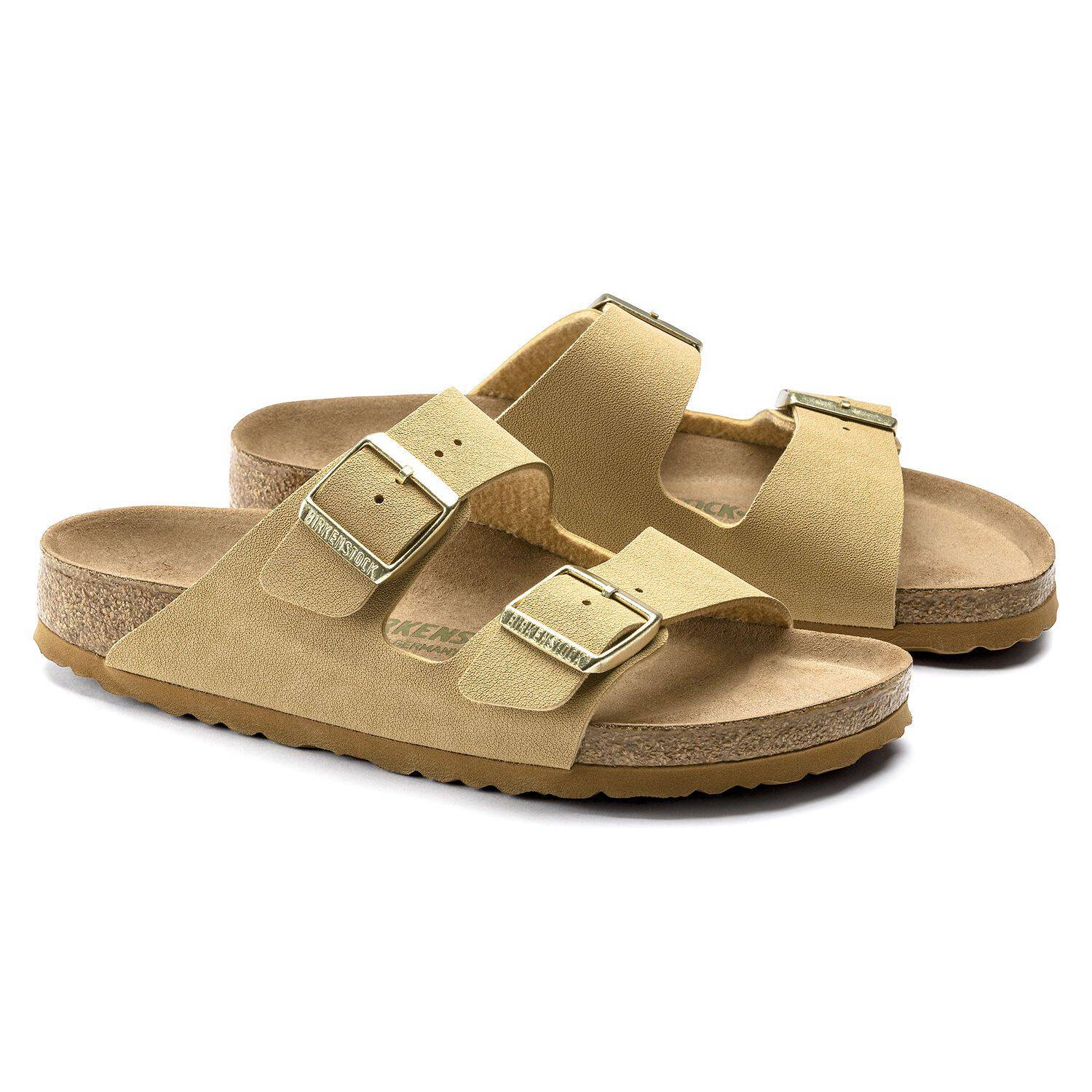 Birkenstock Women's Arizona Latte Cream Vegan - Image 2