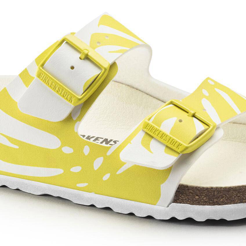 Birkenstock Women's Arizona Monstera White Lime Sour - Image 6