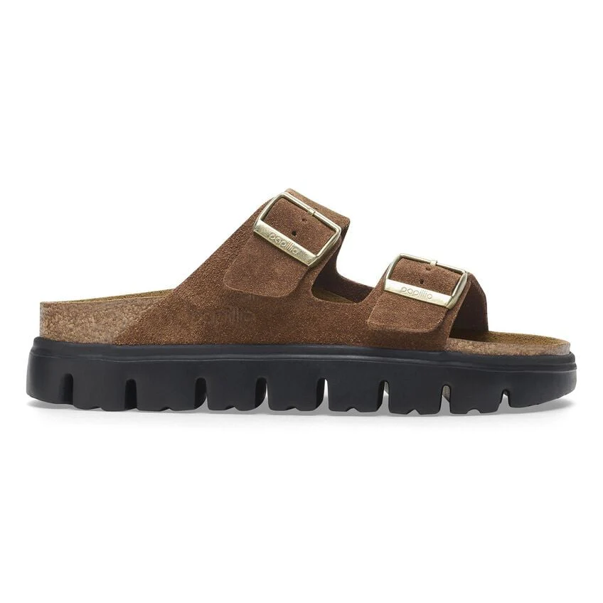 Birkenstock Women's Arizona Pap Chunky Dark Tea Black 1028389 - Image 4